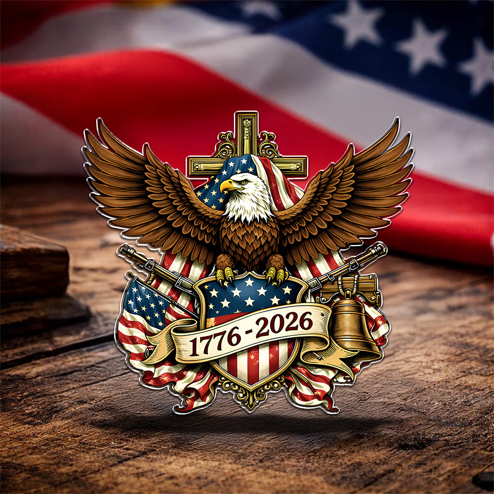 Personalized 250th Anniversary 1776-2026 Acrylic Pin CH07 911054