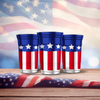 America's 250th Birthday Patriotic 20oz Reusable Aluminum Cups For Parties, Events LM32 899295