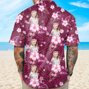 Custom Photo Summer Hawaiian Shirt Perfect For Vacations & Gifts LM32 893749