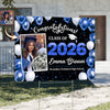 Custom Photo Class of 2026  Yard Sign Graduation Party Decor CH07 895550