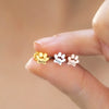 Personalized Paw Print Engraved Stud Earrings - Birthday Gift, Memorial Gift For Pet Lovers LM32 897473