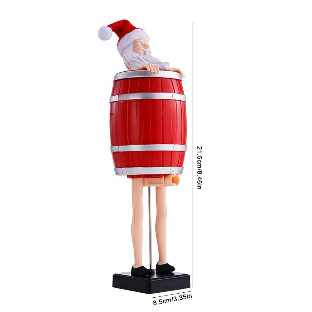 Funny Santa Barrel Automatic Cigarette Dispenser - Christmas Gift For Husband, Son, Grandson, Brother, Grandpa, Dad, Yourself HO82 903558