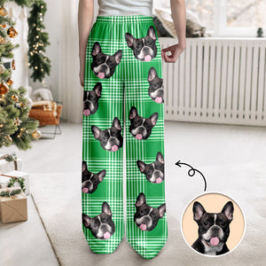 Custom Dog Photo Sweatpants Gift For Christmas HO82 894950