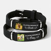 Custom Photo In Loving Memory Of Dog & Cat Wristband Bracelet, Memorial Gift For Pet Lovers HA75 921652