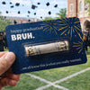 Personalized Funny Gift Happy Graduation BRUH Money Holder Card LM32 899169