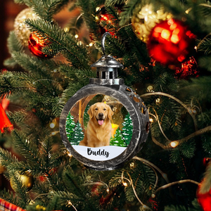 Custom Dog Photo - Personalized Christmas Lantern Ornament For Dog Lovers HA75 897540