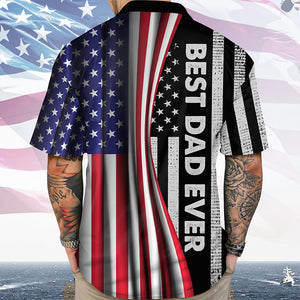 Custom Photo Best Dad Ever Hawaii Shirt TH10 892955