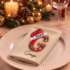 Personalized Gingerbread Letter Family Reusable Napkin HO82 903720