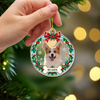 Custom Photo Dog Christmas Acrylic Ornament Gift For Dog Lovers HA75 919164