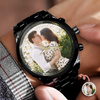 Custom Couple Photo Men's Wrist Watch Gift For Boyfriend, Husband TH10 898451