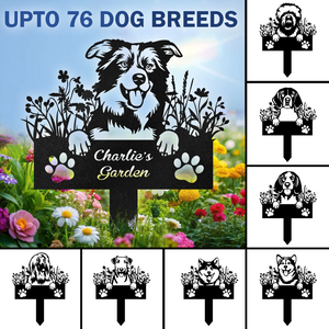 Personalized Dog Garden Stake Funny Gift For Dog Lovers CH07 896176