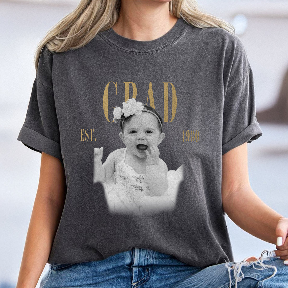 Custom Photo Vintage Est Comfort Shirt - Personalized Birthday Gift LM32 899779