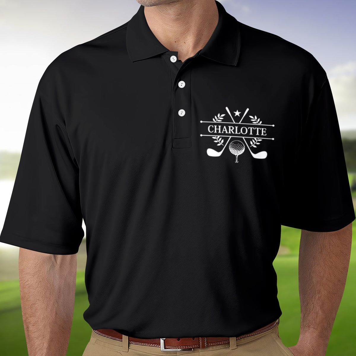 Custom Name Golf Polo Shirt Gift For Golf Lover HO82 900802