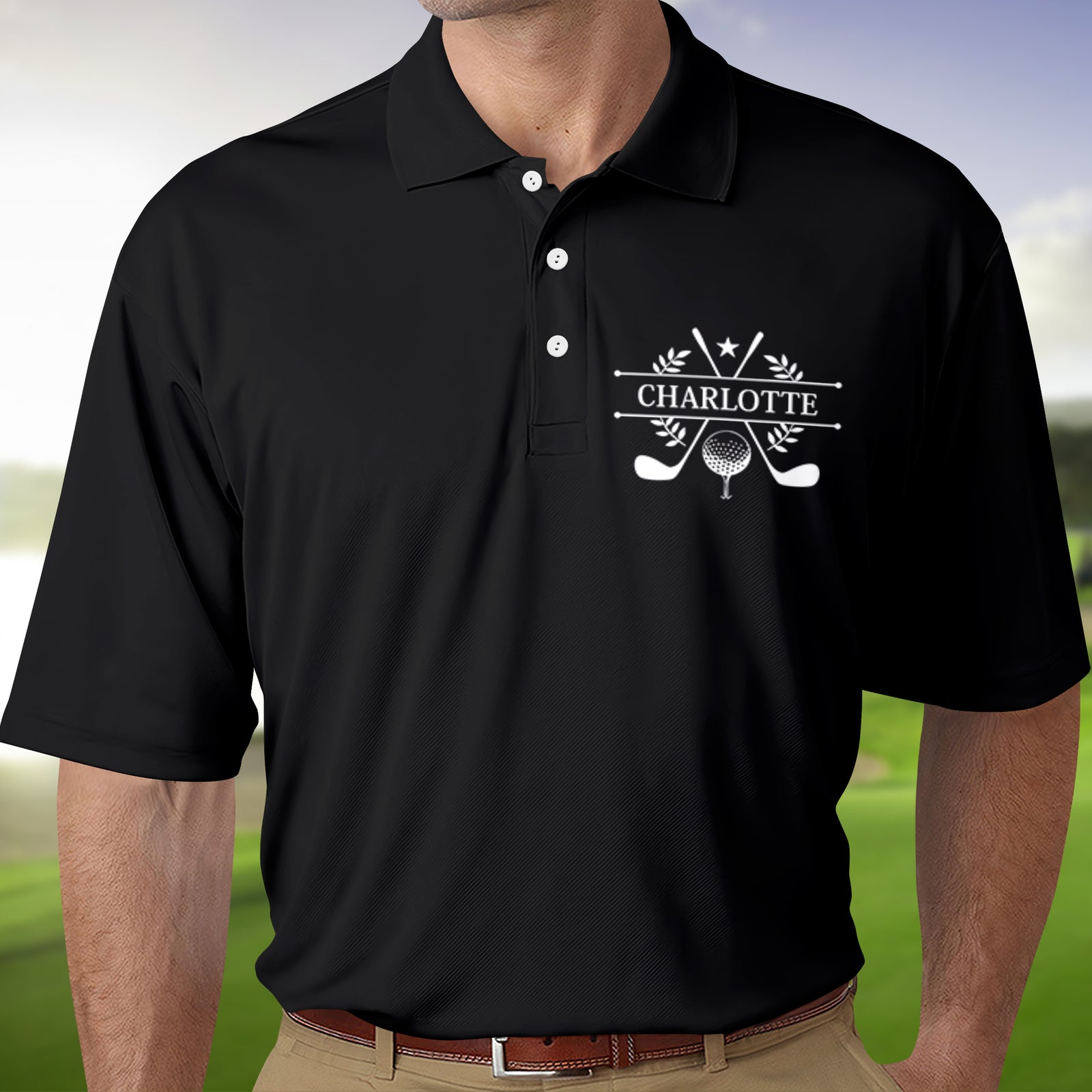 Custom Name Golf Polo Shirt Gift For Golf Lover HO82 900802