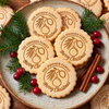 Custom Family Name Merry Christmas Cookie Stamp Unique Christmas Gift LM32 670523