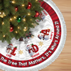 Custom Snowman Hearts Shine Together This Christmas Family Tree Skirt HO82 900062