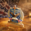 One Nation Under God - USA 250th Anniversary Personalized Acrylic Block Plaque CH07 911170