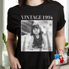 Custom Photo and Year Birthday Vintage Dark Shirt HA75 897504