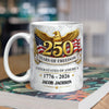 Personalized 250 Years Of Freedom America Mug TH10 169345