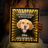 Custom Photo Life Would Be Boring Without Me Dog Infinity Mirror Light Box - Mother's Day Gift, Dog Mom Gift HO82 901622