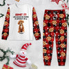 Admit it Life Would be Boring Without Me Custom Dog Photo Christmas Sleepwear CH07 899022