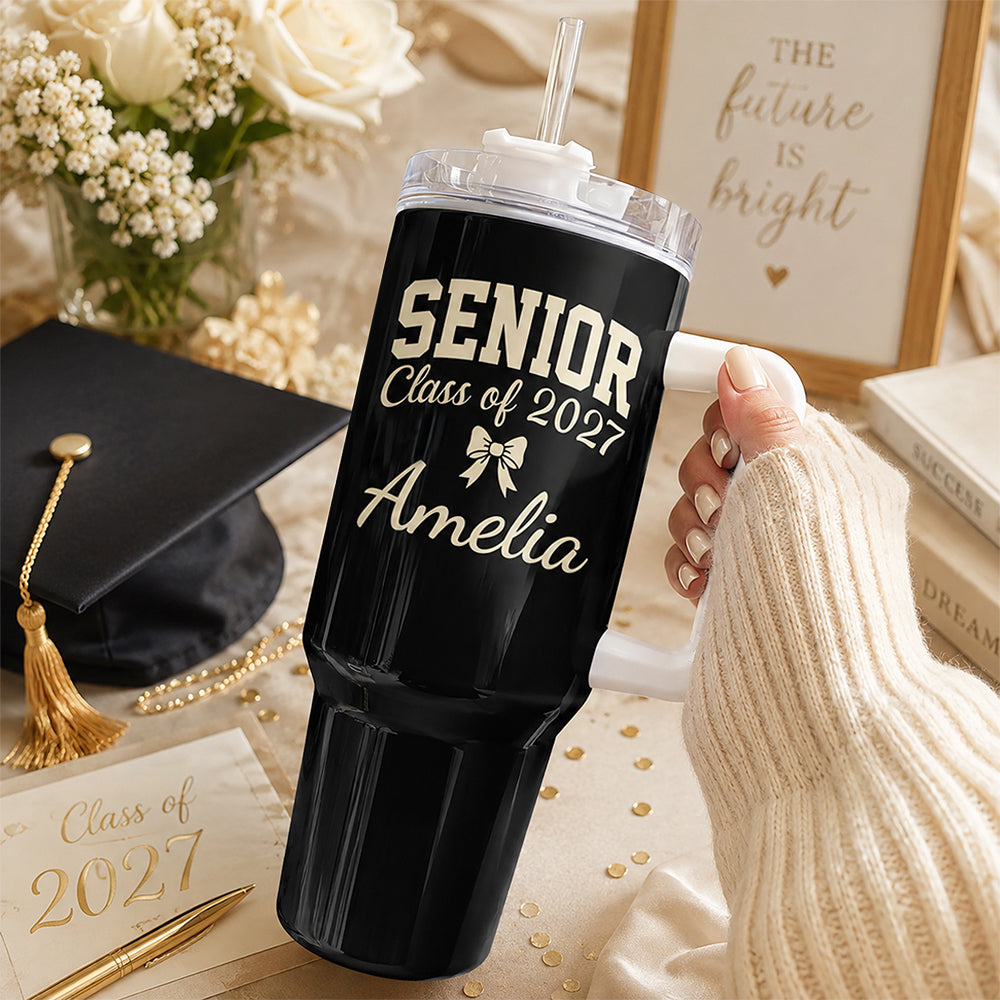 Personalized Name Senior Class of 2027 Tumbler 40oz Senior Gift HA75 919102