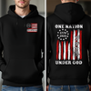 One Nation Under God We The People America Front & Back Dark Shirt TH10 169295