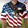 Custom Name Eagle US Flag Personalized Patriotic Polo Shirt HA75 920752