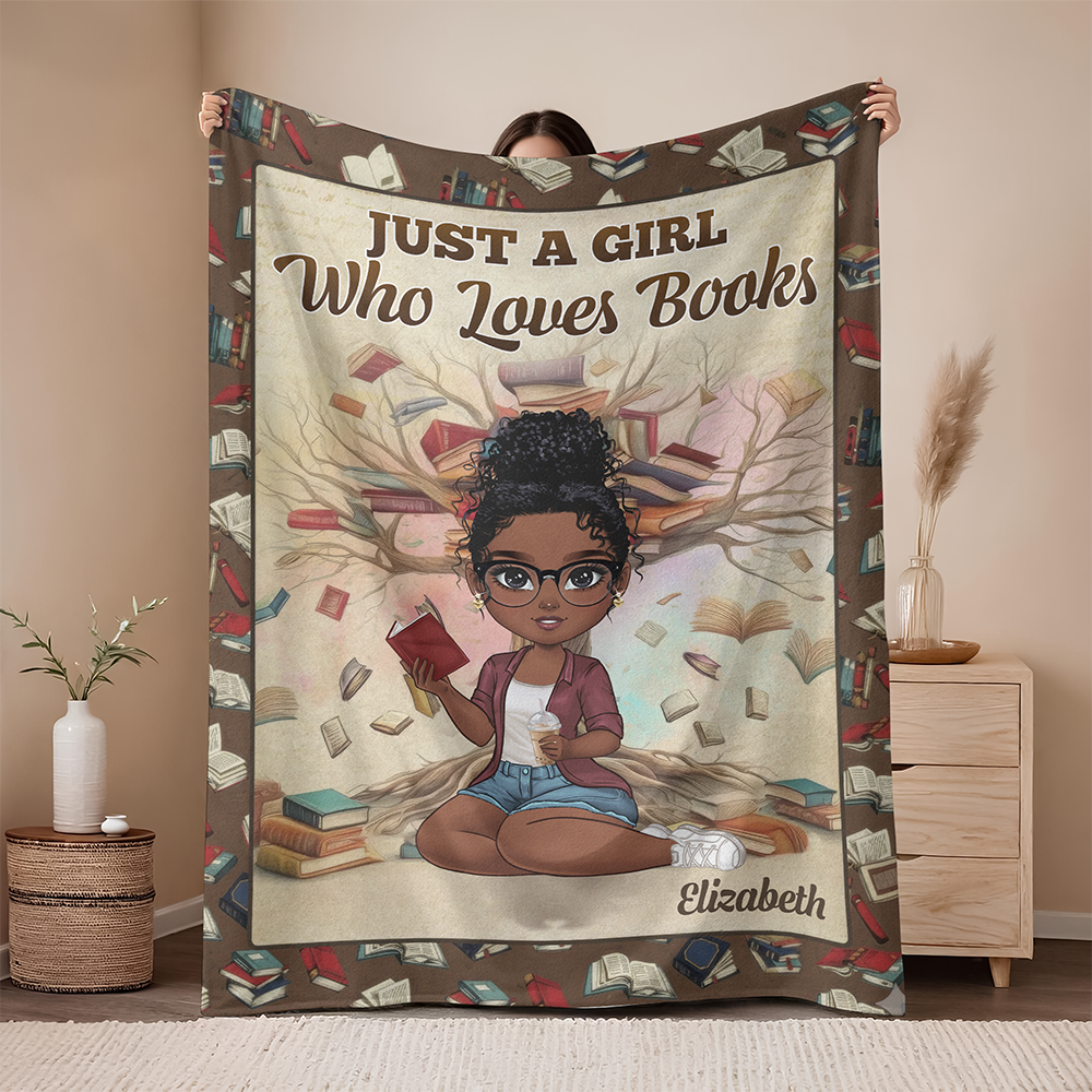 Personalized Bookish Blanket Gifts For Book Lovers, Bookworms, Readers TH10 896647