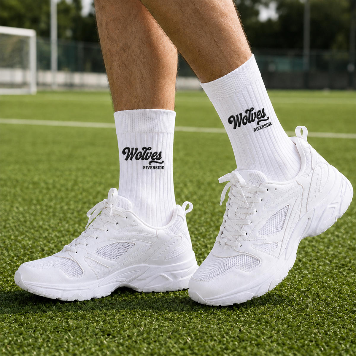Personalized Mascot Embroidered Socks, Graduation Gift For Students LM32 669955