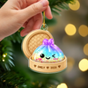 Custom Name Squishy Dumpling Acrylic Ornament, Cute Squishy Lover Gift, Year of Squishy Gift, 2026 Kids Keepsake HO82 903648