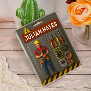 Custom Photo 3D Effect Mechanic Dad Acrylic Block Plaque, Unique Keepsake HO82 894220