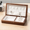 Personalized Name & Birth Flower Wooden Jewelry Box, Keepsake Gift LM32 670337