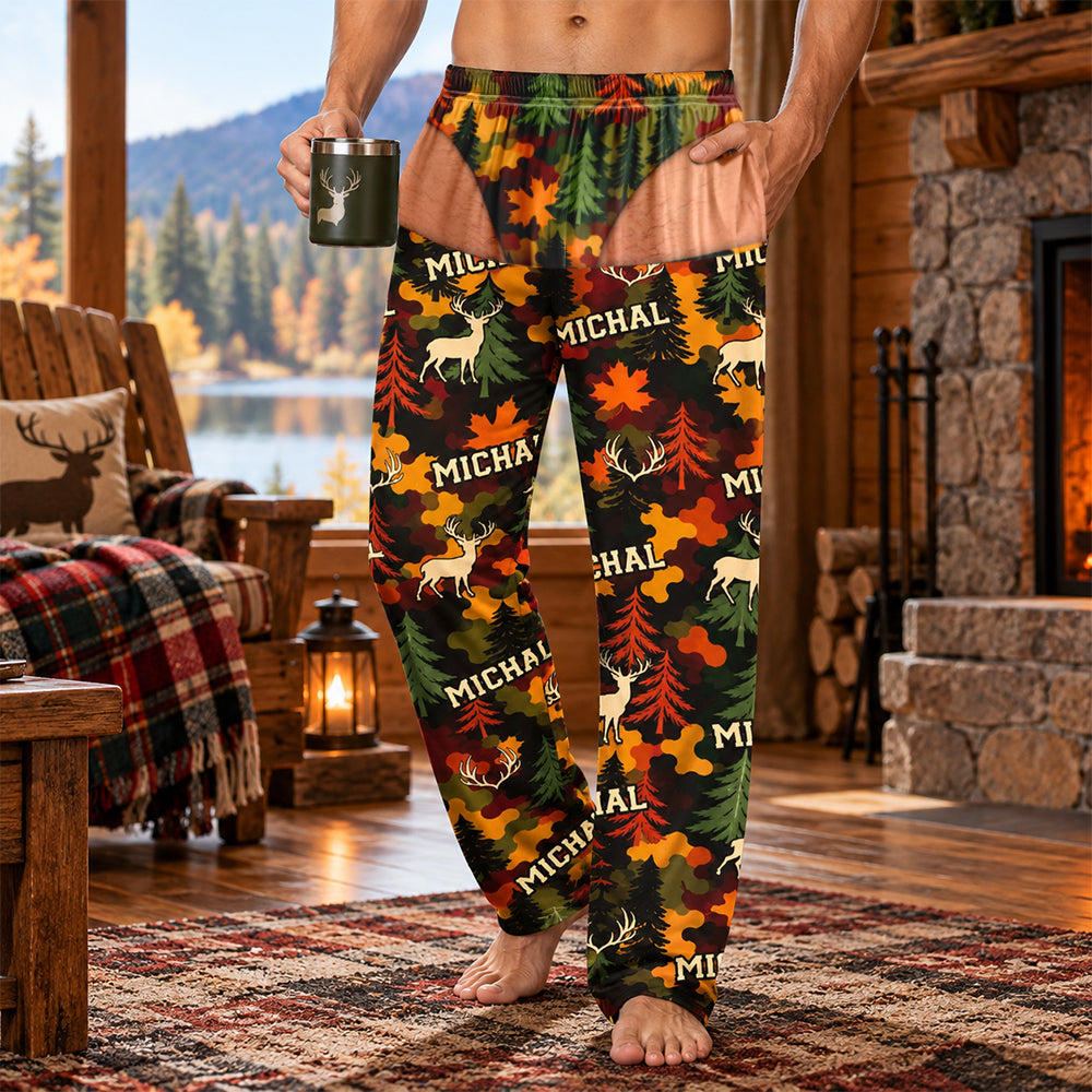 Personalized Name Deer Hunting Sweatpants Gifts For Deer Hunters, Deer Hunting Lovers HA75 919584