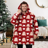 Custom Photo Face And Heart Icon Hoodie Blanket HA75 898286
