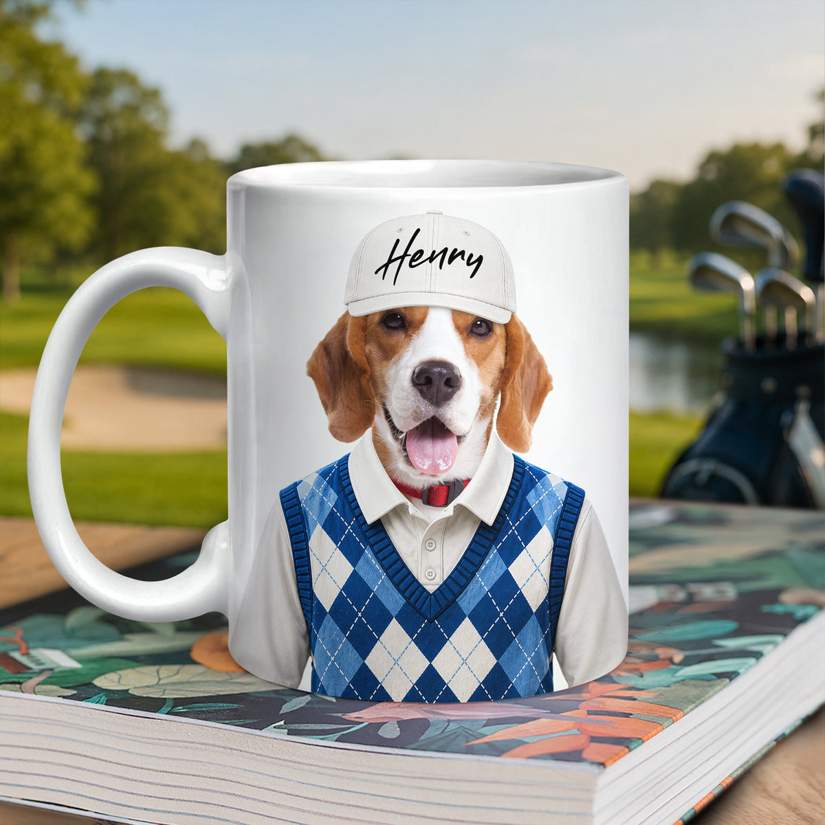 Custom Photo And Name Dog Cat White Mug For Dog Cat Pet Lovers HA75 921288