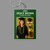 Custom Photo 3D Graduation Action Figure Acrylic Keychain HO82 893904