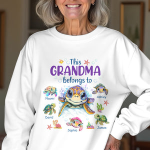 This Grandma Belongs To Turtle Mother's Day Shirt TH10 892723