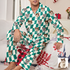 Custom Cat Photo Checker Design For Cat Lover Pajamas TH10 894981