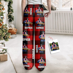 Custom Photo Fishing Sweatpants Christmas Gift For Fishing Lovers, Fisherman HA75 898262