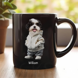 Custom Photo Cool Dog, Cat Mug Gift For Dog Cat Pet Lover HA75 891846