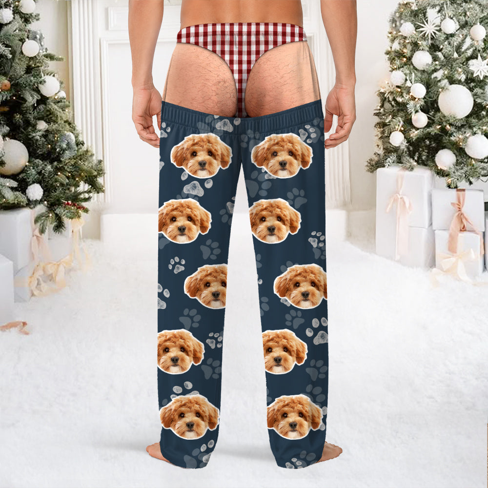 Custom Pet Photo Funny Sweatpants Pet Lover Gift CH07 180518