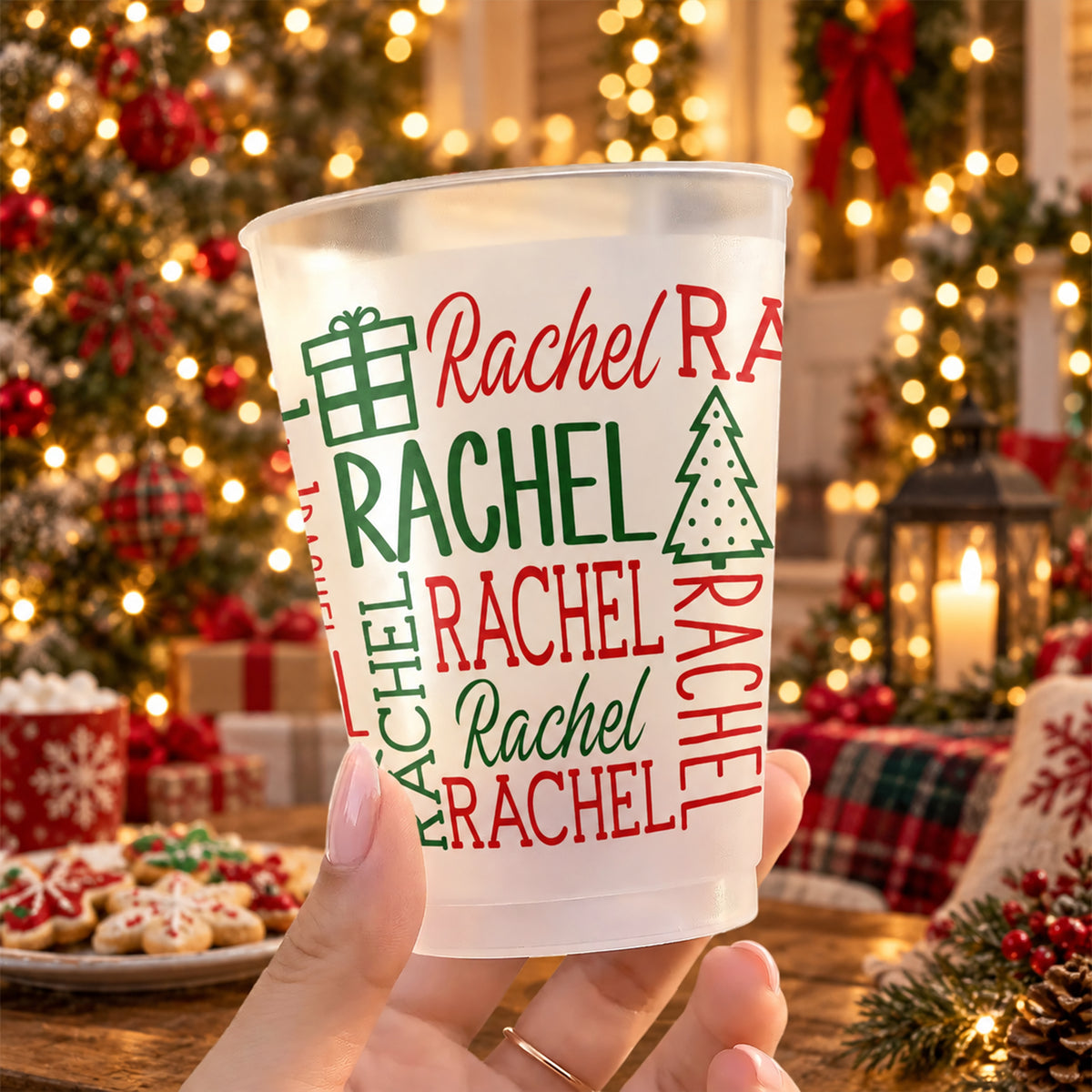 Personalized Name Christmas Cups Unique Gift for Family and Friends TH10 171381