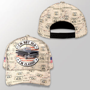This Is How I Roll - Custom Vehicle Photo Upload Car Route 66 Classic Cap CH07 896384