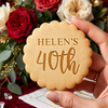 Custom Name Happy Birthday Cookie Stamp, Special Occasion Baking Accessory LM32 669685