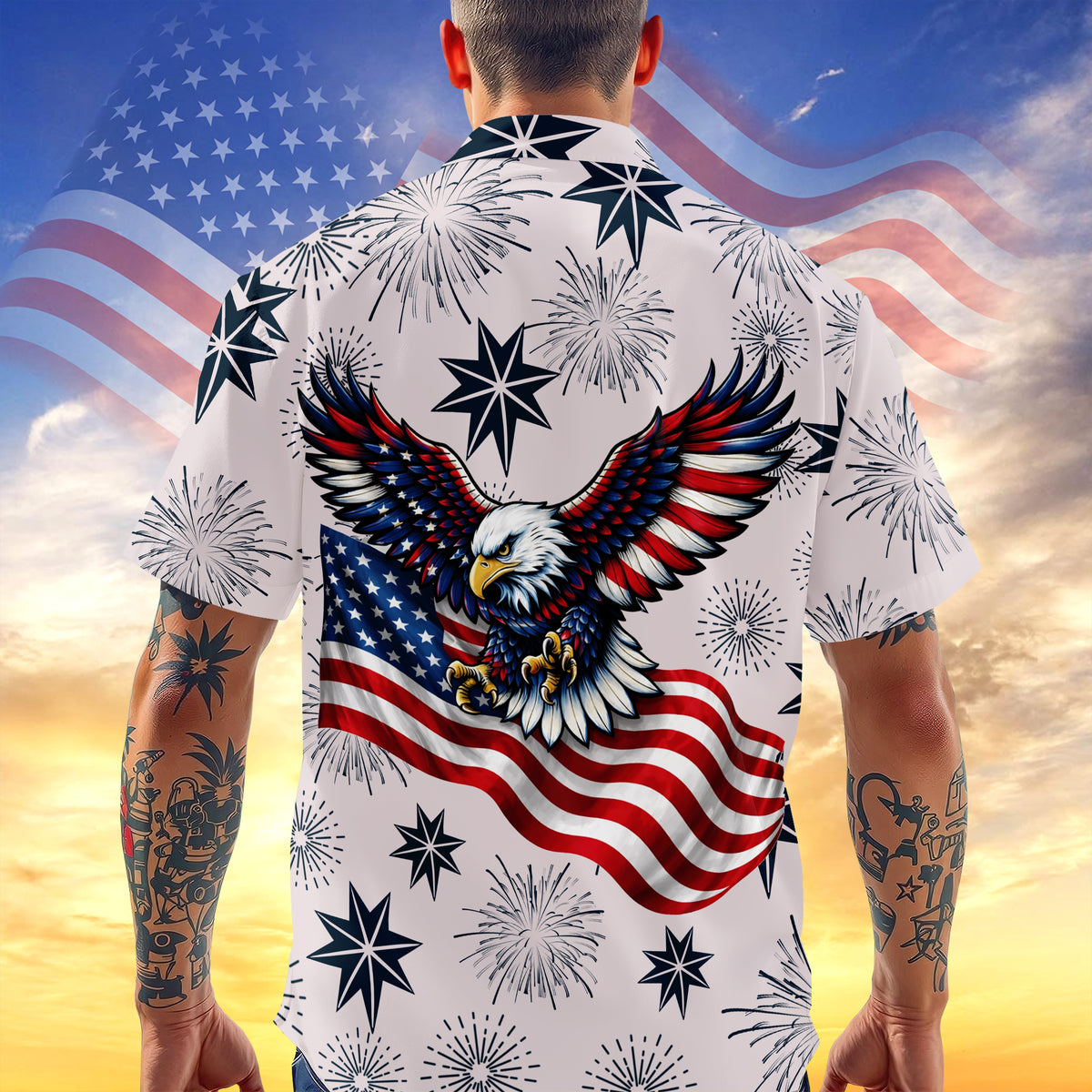Personalized America’s 250th Anniversary Hawaiian Shirt CH07 910342