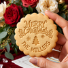 Personalized Family Name Merry Christmas Cookie Stamp, Holiday Baker Gift HO82 904112