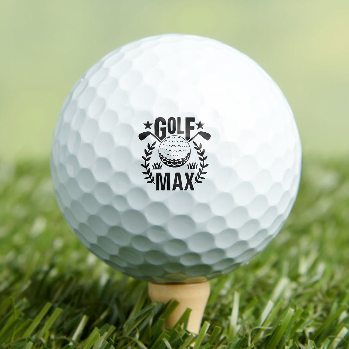 Custom Name Golf Ball Stamp Box, Personalized Gift for Dad, Boyfriend, Gift for Golfer, Golf Ball Marker LM32 897445