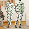 Custom Dog Cat Face Paw Pattern Sleepwear, Personalized Pet Lovers Christmas Gift TH10 170885