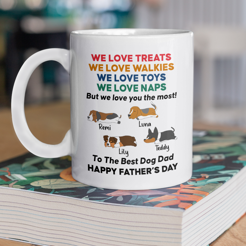 Personalized Love You The Most - Personalized Custom Coffee Mug HO82 894072
